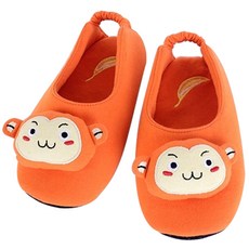 POPOLE 兒童拖鞋猴子