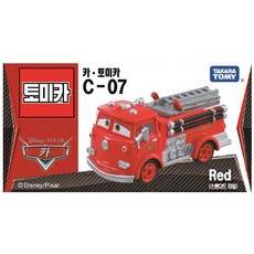토미카 스탠다드 타입 장난감 자동차 C-07, 레드, 1개
