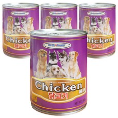 헬로도기 캔, 4개, 400g, 닭고기