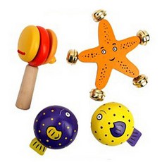 키움하우스 토이박스 스타피쉬 4종 세트, 1세트, 1개