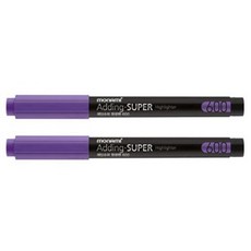모나미 에딩슈퍼 형광펜 600, 퍼플, 24개