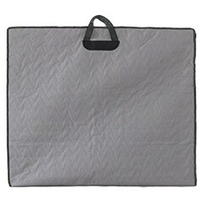 SUWOO 絎縫收納袋, 灰色的