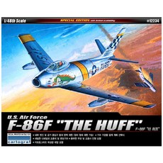 ACADEMY HOBBY MODEL KITS 1/48 F-86F The Huff, 1個, 15歲或以上, 混色