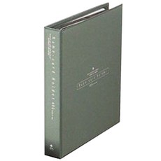 문화 고급명함첩 PVC A500, 회색, 1개, 4단