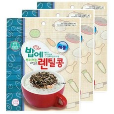 광복농산 밥에 뿌려먹는 렌틸콩, 3개, 24g