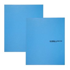 청운 에코미니 3공 바인다 A4, 하늘, 2개