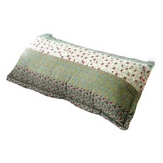 小碎花靠墊套 L號, 綠色