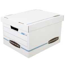 Fellowes 斐樂 Basic Bankers 文件盒, 混合顏色, 1個