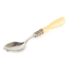 까사부가티 아리아나 커피스푼 16.5cm, 아이보리, 1개, 1개