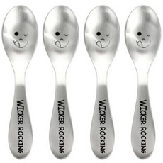 WICKER ROCKING 迷你餐具勺 10.8cm, 單一顏色, 4 個