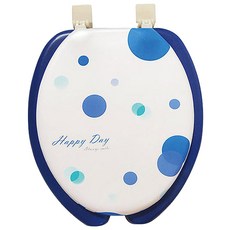 DY Life B Happy Day 成人馬桶蓋（中）, 藍色, 1個