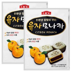 리리 유자 모나카 8개입, 112g, 2개