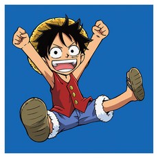 ALB 一件畫路飛船長 30 x 30cm, 混色, 1 個