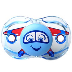 라즈베이비 킵잇클린 노리개젖꼭지, 비행기, 1개