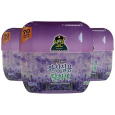 산도깨비 화장실용 탈취제 라벤더, 300g, 3개