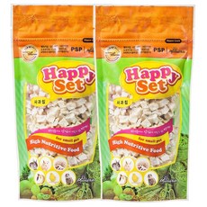 애니멀밥 해피셋트 자연산 사과칩 애완동물 간식, 40g, 2개