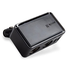 피스 모터 퍼즐 USB, 더블소켓 꺾기형, 블랙, 1개