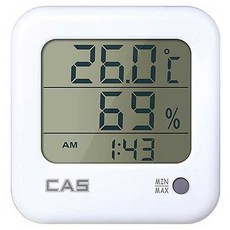 CAS 數顯溫濕度計 TE-303 顏色, 白色的
