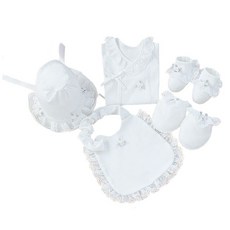 NANDDONG DIY可愛肚衣服裝組 白色天使, 1組