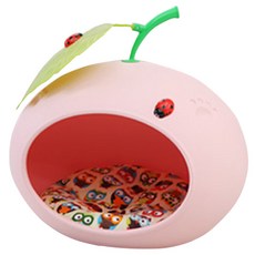 REDPUPPY Pet Builder 寵物屋 + 坐墊套組, Premium Fred 粉紅色