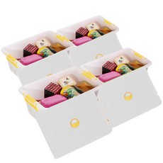 멀티 토이박스, 내츄럴, 4개