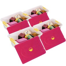 멀티 토이박스, 핑크, 4개