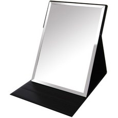 miro line 皮革折疊鏡 L號, 黑色的, 1個