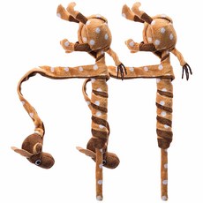 산시아 고양이 장난감, 바디기린 낚시대, 2개