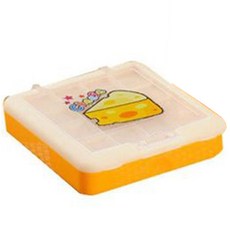 플렉사 키즈원 치즈 커팅 케이스, 오렌지(색상랜덤), 1개