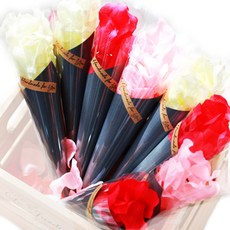 THE FLOWERMARKET 灰色撒花瓣DIY花束組 8件組, 1組