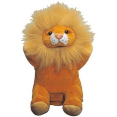 青陽玩具 寶貝動物手偶, 獅子, 1個