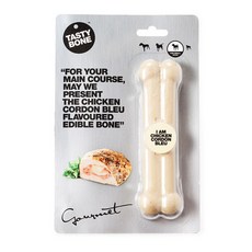 테이스티본 에디블본 애견용 장난감 소형견용 치킨 코든블르, 1개