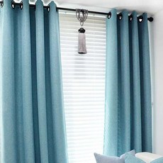 Paradise Home Blando 遮光窗簾 穿孔式, 土耳其綠