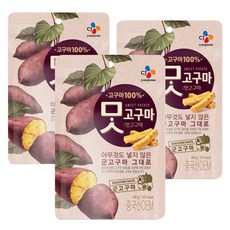 CJ제일제당 맛고구마, 3개, 60g