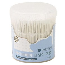 babybear 新生兒棉花棒, 1個, 400入