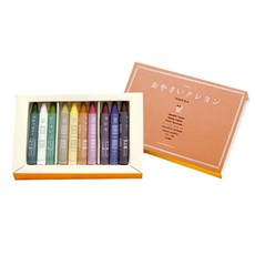 베지타보 야채 크레용, 1개, 10색, 10색