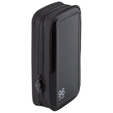 ELECOM 96 個半硬 CD 盒, CCD-H96BK, 黑色的