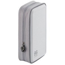 ELECOM 96 個半硬 CD 盒, CCD-H96WH, 白色的
