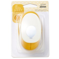 ReZo 모양펀치 25mm, 풍선, 1개