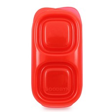 굿빈 빈토 NEW 스낵스 다용도 용기, 레드, 1개