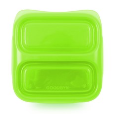 굿빈 New 스몰밀 1단 도시락, 그린, 1개