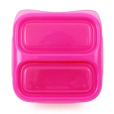 굿빈 New 스몰밀 1개 (색상선택) - 어린이도시락 굿빈 스몰밀 아동도시락 도시락통 JMHW, 핑크