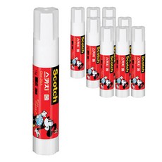 3M 스카치 고체풀 6015 미니, 10개입, 15g, 15g