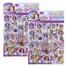 3500 소피아공주 꾸미기놀이스티커/3158, 2개