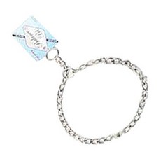 티티펫 스텐체인목줄, 실버, 1개