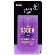 페리오 쏘다 마우스리프레셔 자스민 구강스프레이, 1개, 20ml