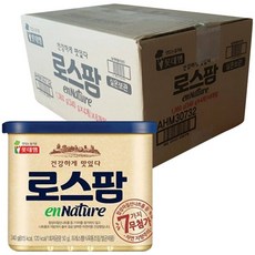 롯데햄 로스팜 엔네이처, 340g, 24개