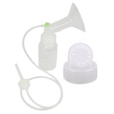 GaksiMil 可拆式單邊集乳器, 奶杯*1+頭部*1+Embrain*1+單管*1+攪拌瓶*1+奶嘴*1+蓋/盤/蓋子*1+止回瓶