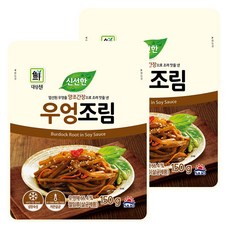 대림선 신선한 우엉조림, 150g, 2개