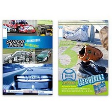 초등 무제 3-6학년 유선노트, 블루, 20개